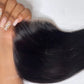 Straight closure transparent 5x5
